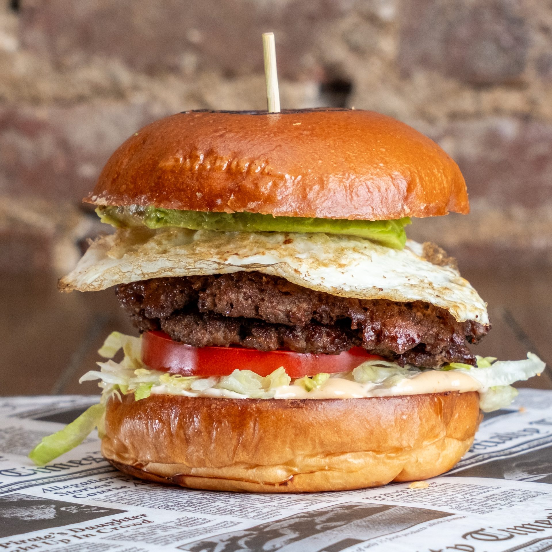 A Modern Smash Burger Experience