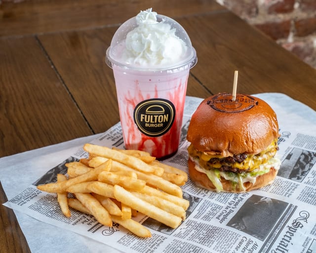 Burger & Fries & Shake Bundle.