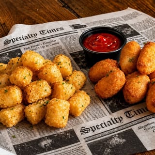 Kids Bundle Chicken Tenders Or Mac & Cheese Bites & Any Fries
