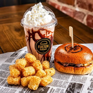 Kids Burger & Fries & Shake Bundle