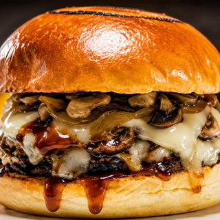 The 'Mushroom King' Burger