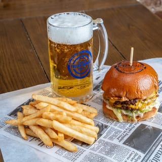 Burger & Fries & Beer Bundle