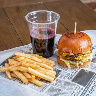 Burger & Fries & Wine Bundle