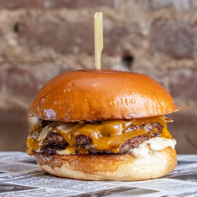 The 'Mushroom King' Burger.